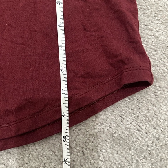 Lululemon Love Long Sleeve in Red Merlot Size Medium - Picture 7 of 8